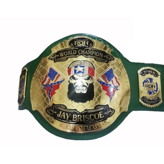 Jay Briscoe Heavyweight ROH World Championship Replica title Belt