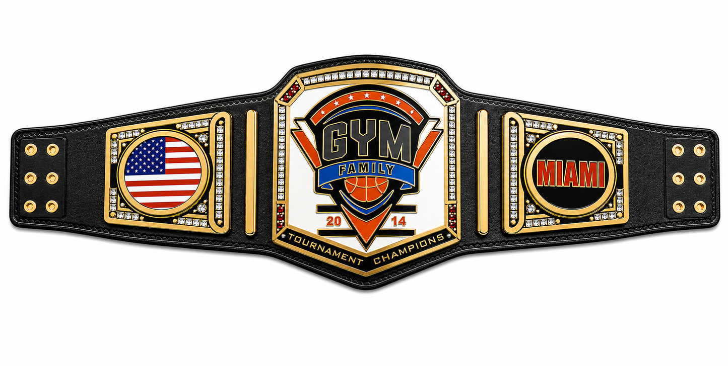 New Customise Gym Family Tournaments Championship Belt Adult Size