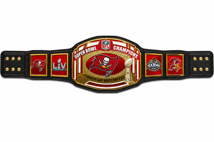 Tampa Bay Buccaneers Super Bowl Champion Title Belt 2MM Brass Adult Size