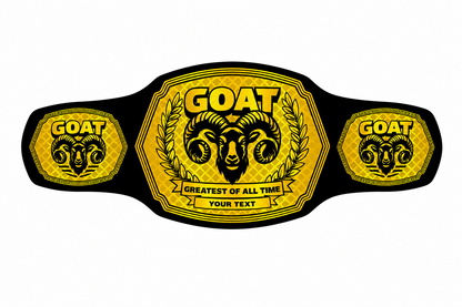 Goat Champion Belt