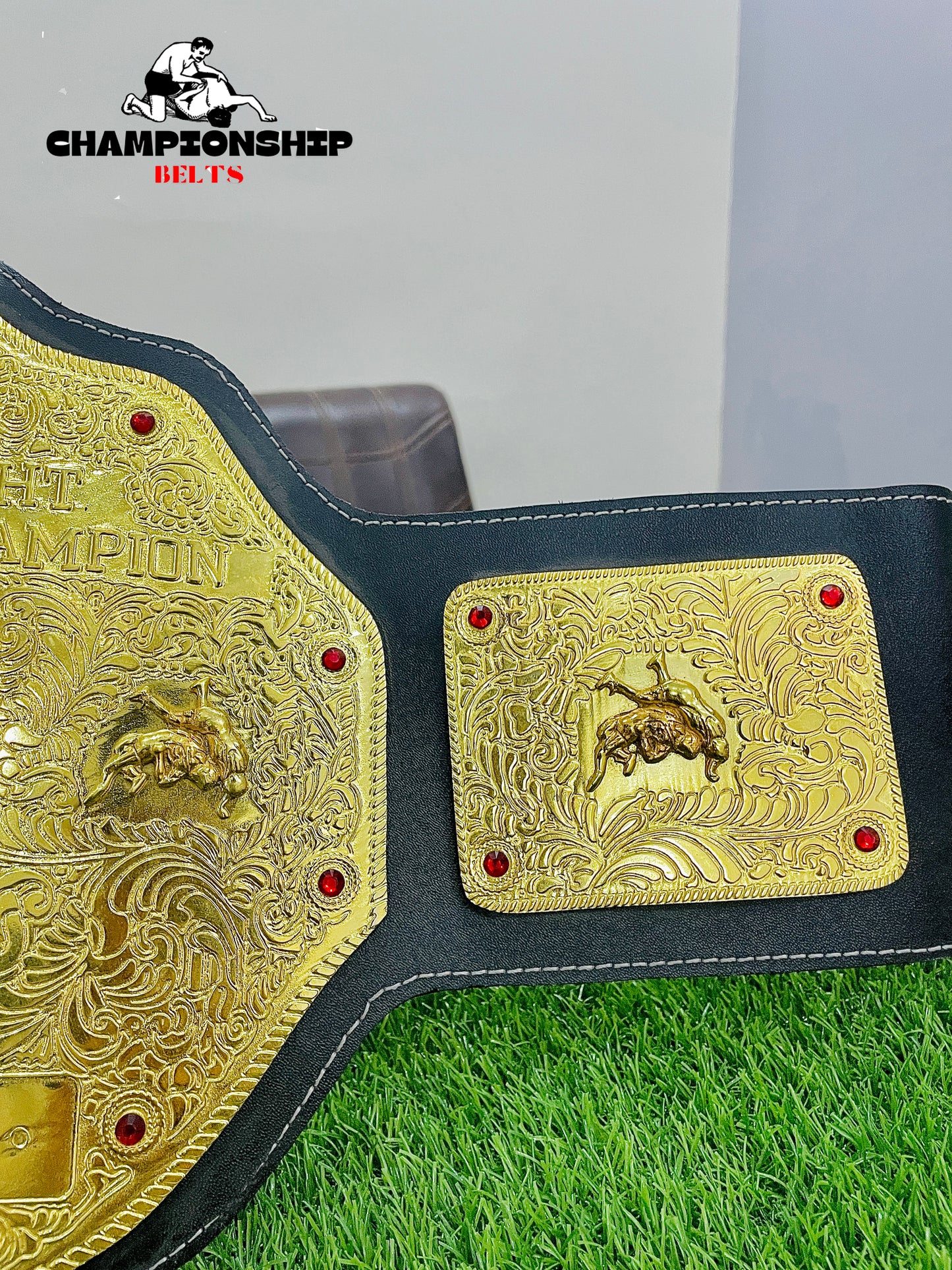 Big Gold Heavyweight Championship Replica title Belt