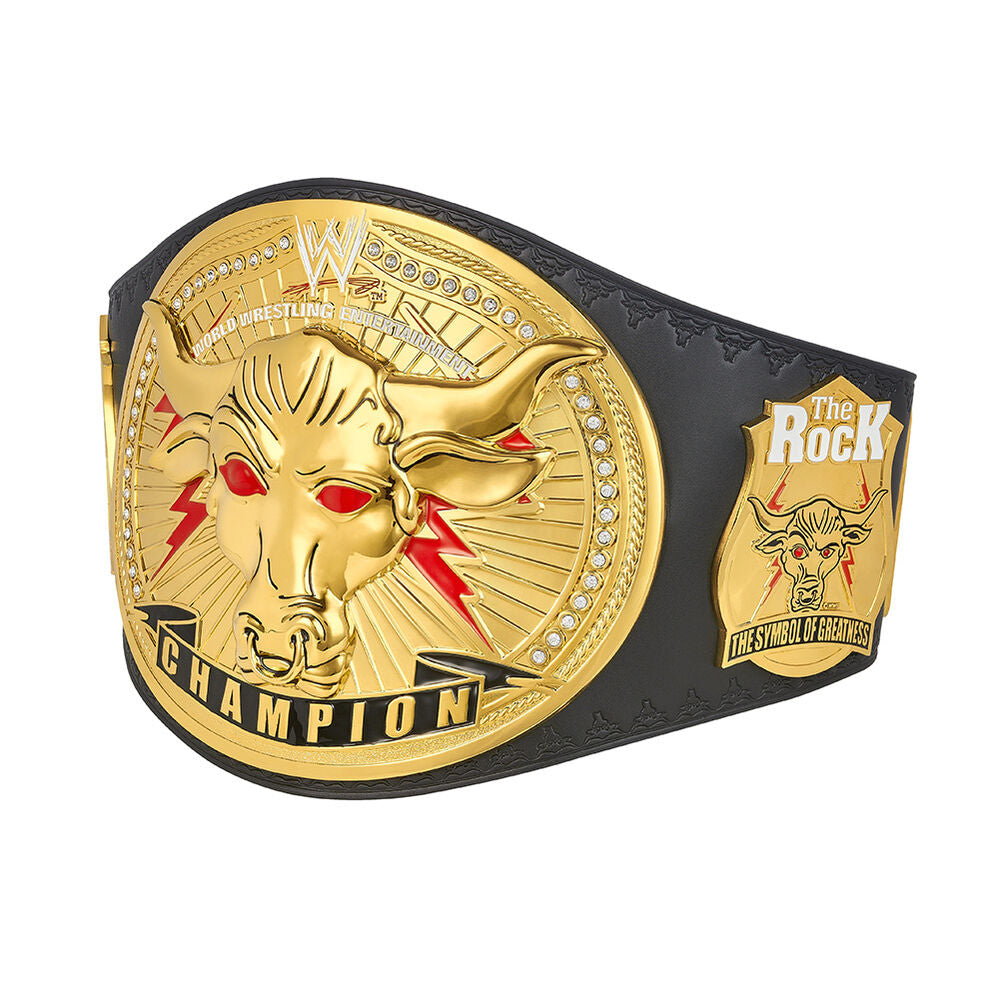 The Rock WWE Brahma Bull Championship Replica Title Belt - US BELTS