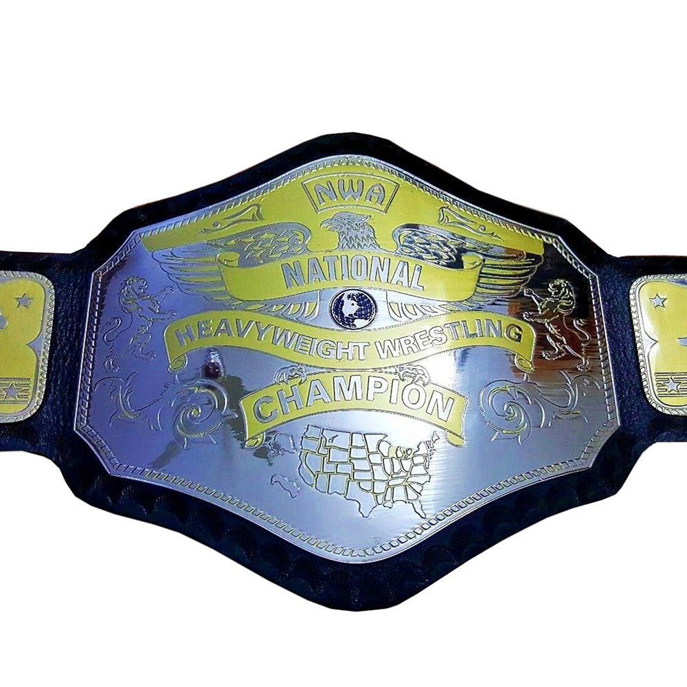 NWA National Heavyweight Wrestling Championship Replica title Belt