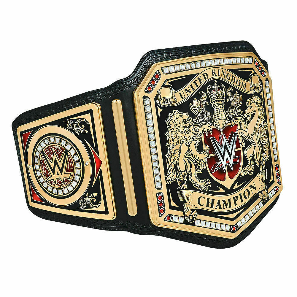 World WWE United Kingdom Heavyweight Championship Replica title Belt