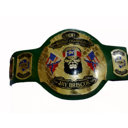 Jay Briscoe Heavyweight ROH World Championship Replica title Belt