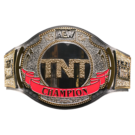 AEW TNT Heavyweight Wrestling Championship Replica title Belt