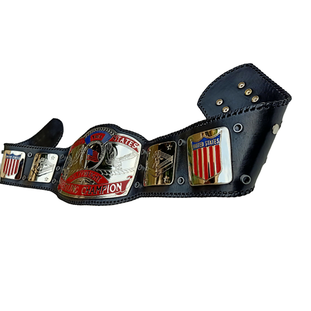 NWA United States Flaq Wrestling Championship Replica title Belt