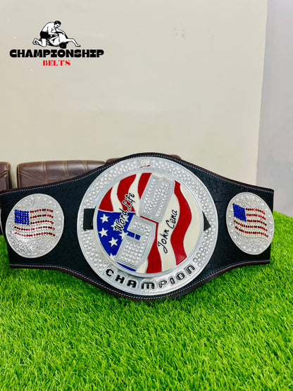 United States Spinner Heavyweight Championship Replica title Belt