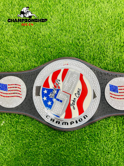 United States Spinner Heavyweight Championship Replica title Belt