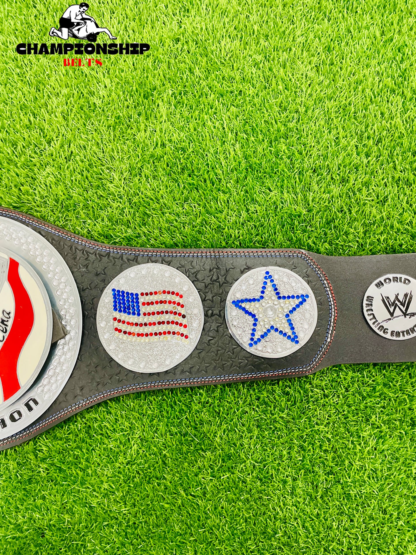 United States Spinner Heavyweight Championship Replica title Belt