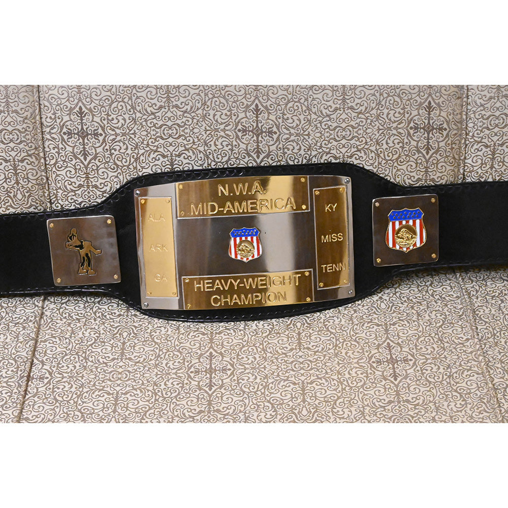 NWA Mid America Wrestling Championship Replica title Belt