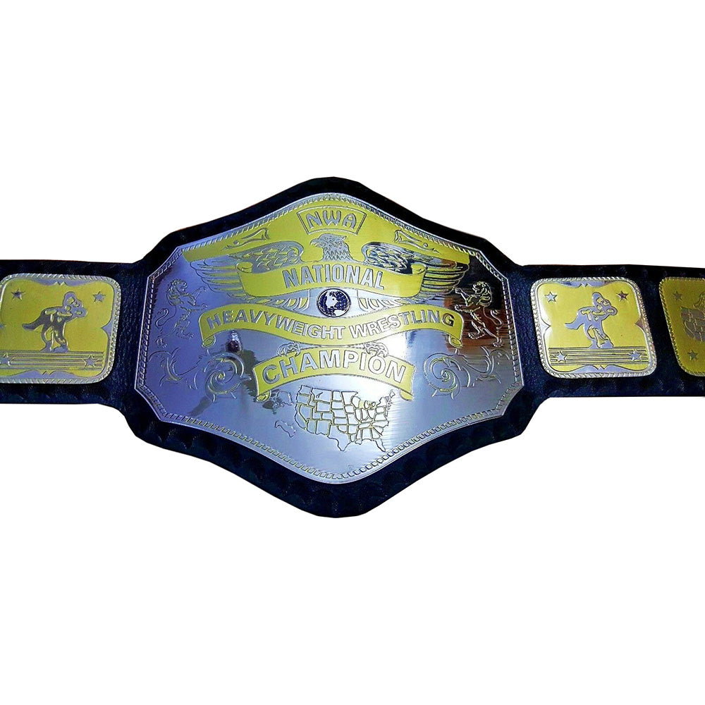 NWA National Heavyweight Wrestling Championship Replica title Belt