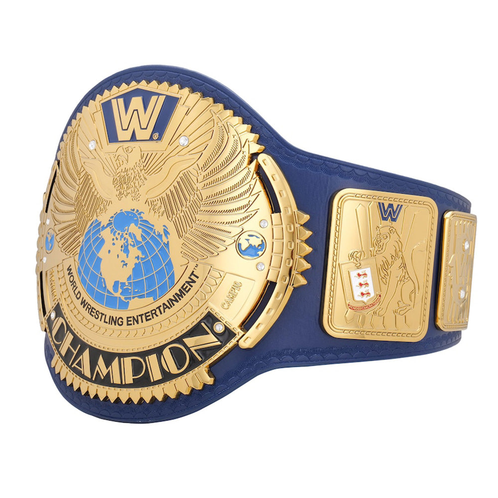 Blue Big Eagle WWE Championship Replica Title Belt - US BELTS