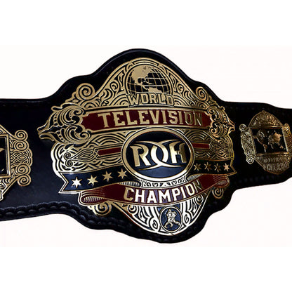 World Television Heavyweight ROH Championship Replica title Belt