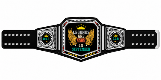 Legends Born In September Belt