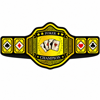 Poker Championship Belt
