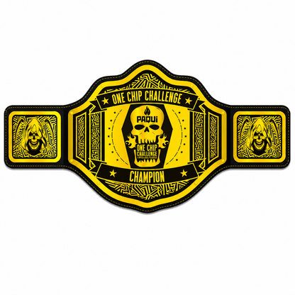 One Chip Challenge Champion Belt