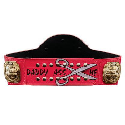 AEW World Heavyweight Wrestling Championship Replica title Belt Daddy Ass