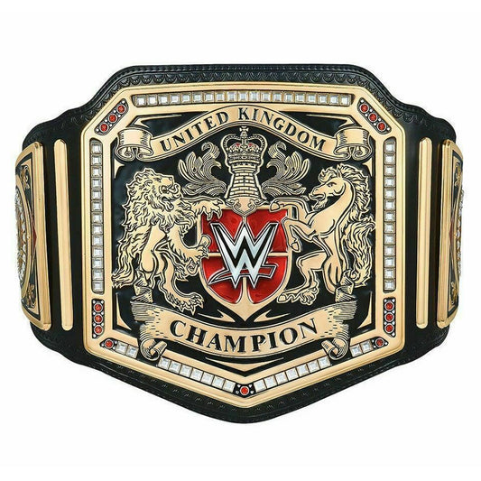 World WWE United Kingdom Heavyweight Championship Replica title Belt