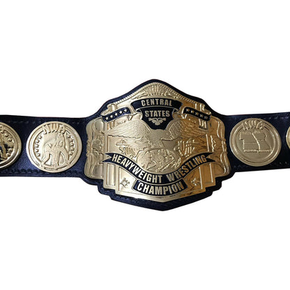 NWA Central States Heavyweight Wrestling Championship Replica title Belt