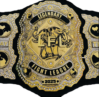 LFL Legendary Fight League 2025 Muay Thai Championship Belts