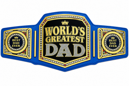 Custom WWE Belt Best Fathers Day Gift