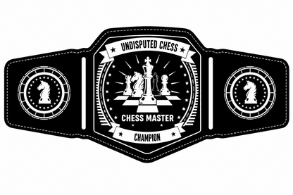 Chess Champion Belt Black Edition
