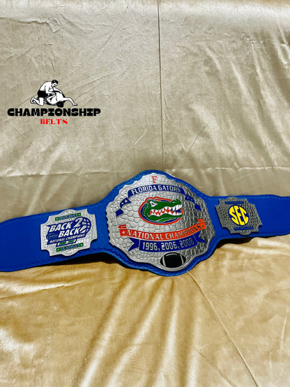 F Florida Gators Heavyweight Championship Replica title Belt