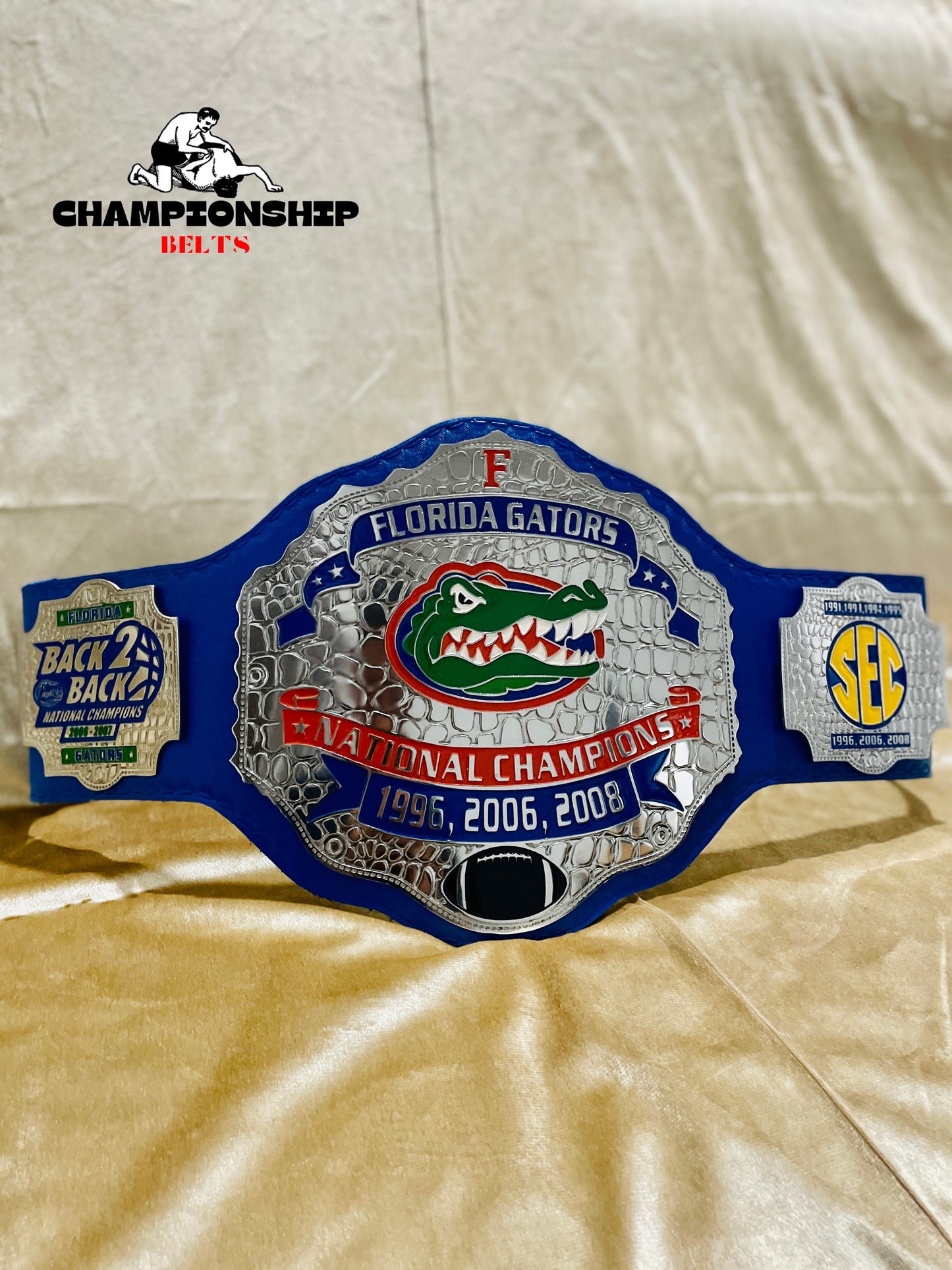 F Florida Gators Heavyweight Championship Replica title Belt