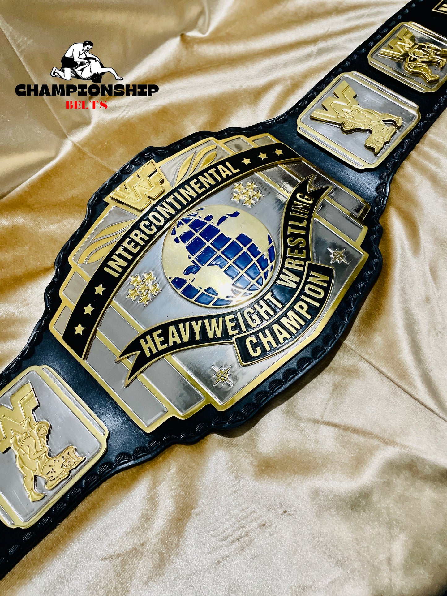 WWF Intercontinental Heavy weight Championship Replica title Belt