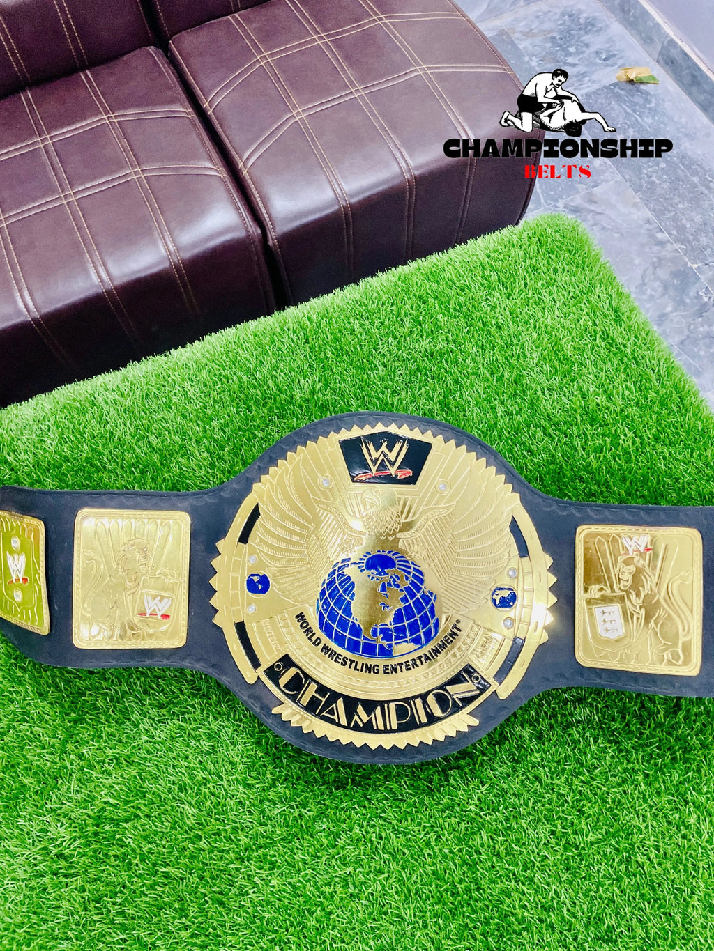 New World Big Eagle Heavyweight Championship Replica title Belt
