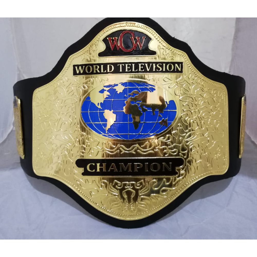 WCW World Television Champions Replica title Belt - US Belts