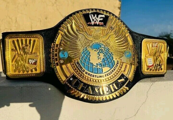 24K GOLD WWF Premium Big Eagle Heavyweight CNC Championship Belt