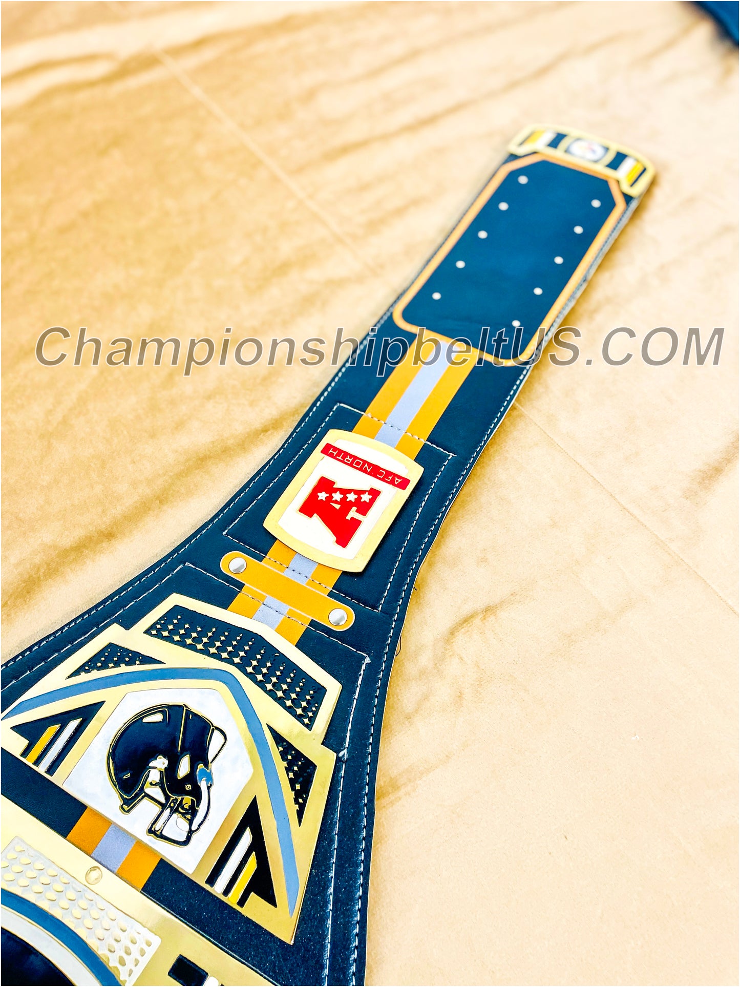 Pittsburgh Steelers Legacy Replica Wrestling Title Belt