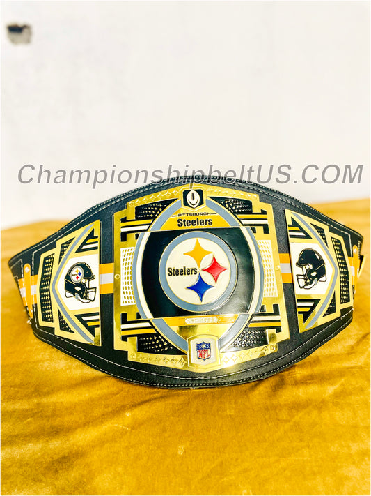 Pittsburgh Steelers Legacy Replica Wrestling Title Belt