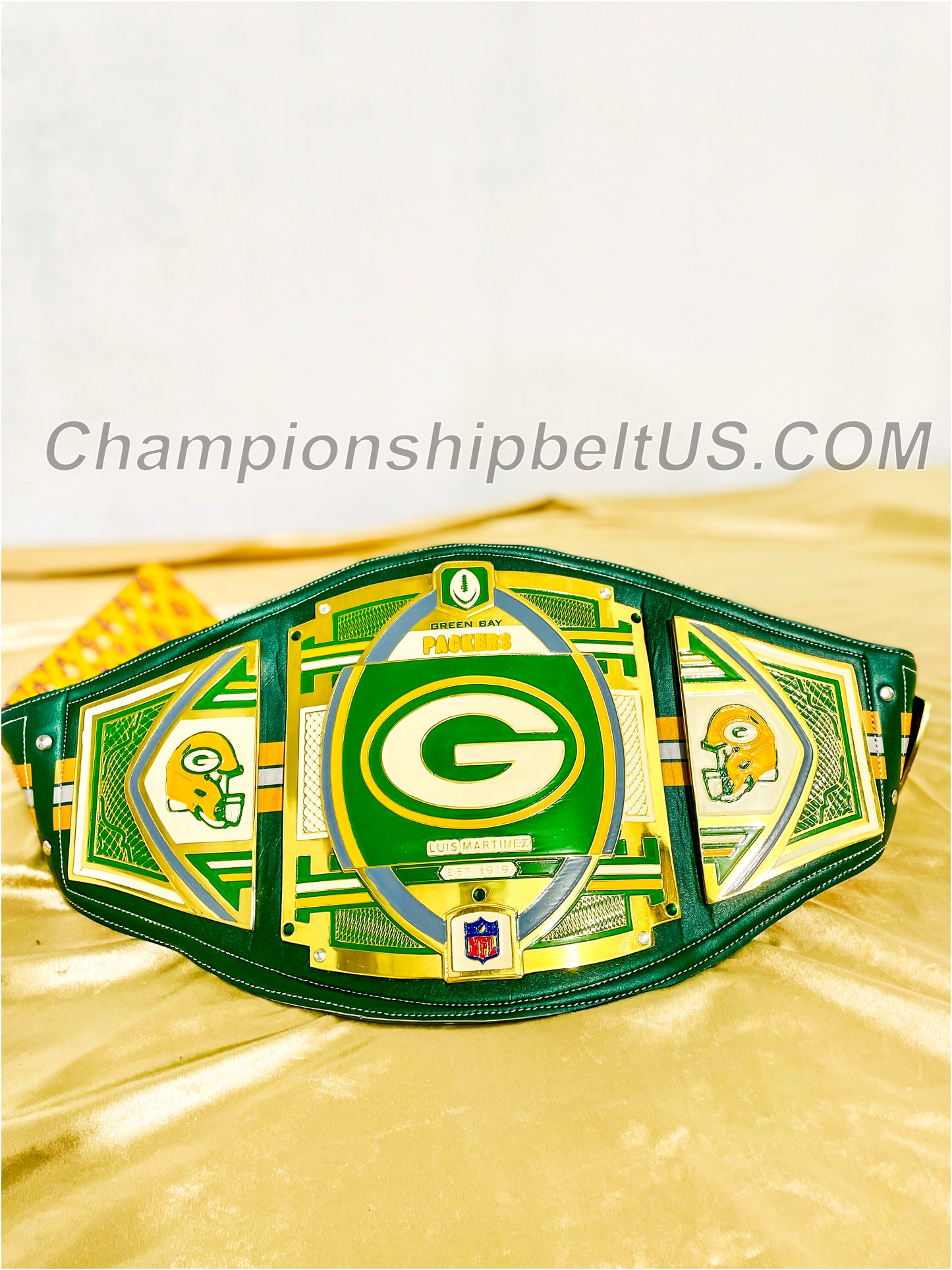 Green Bay Packers Legacy Replica Wrestling Title Belt