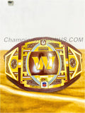 Washington Commanders Legacy Replica Wrestling Title Belt