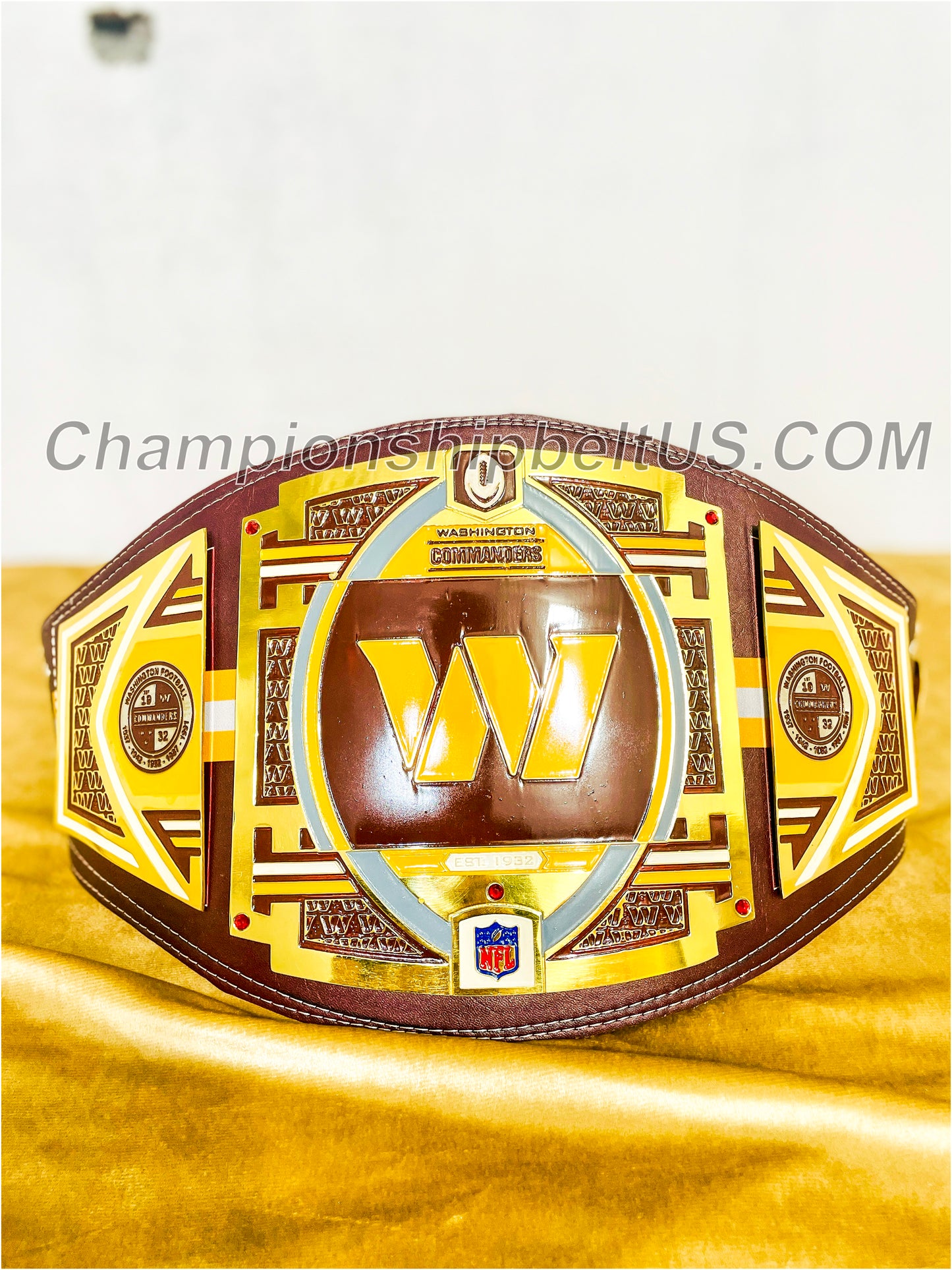 Washington Commanders Legacy Replica Wrestling Title Belt