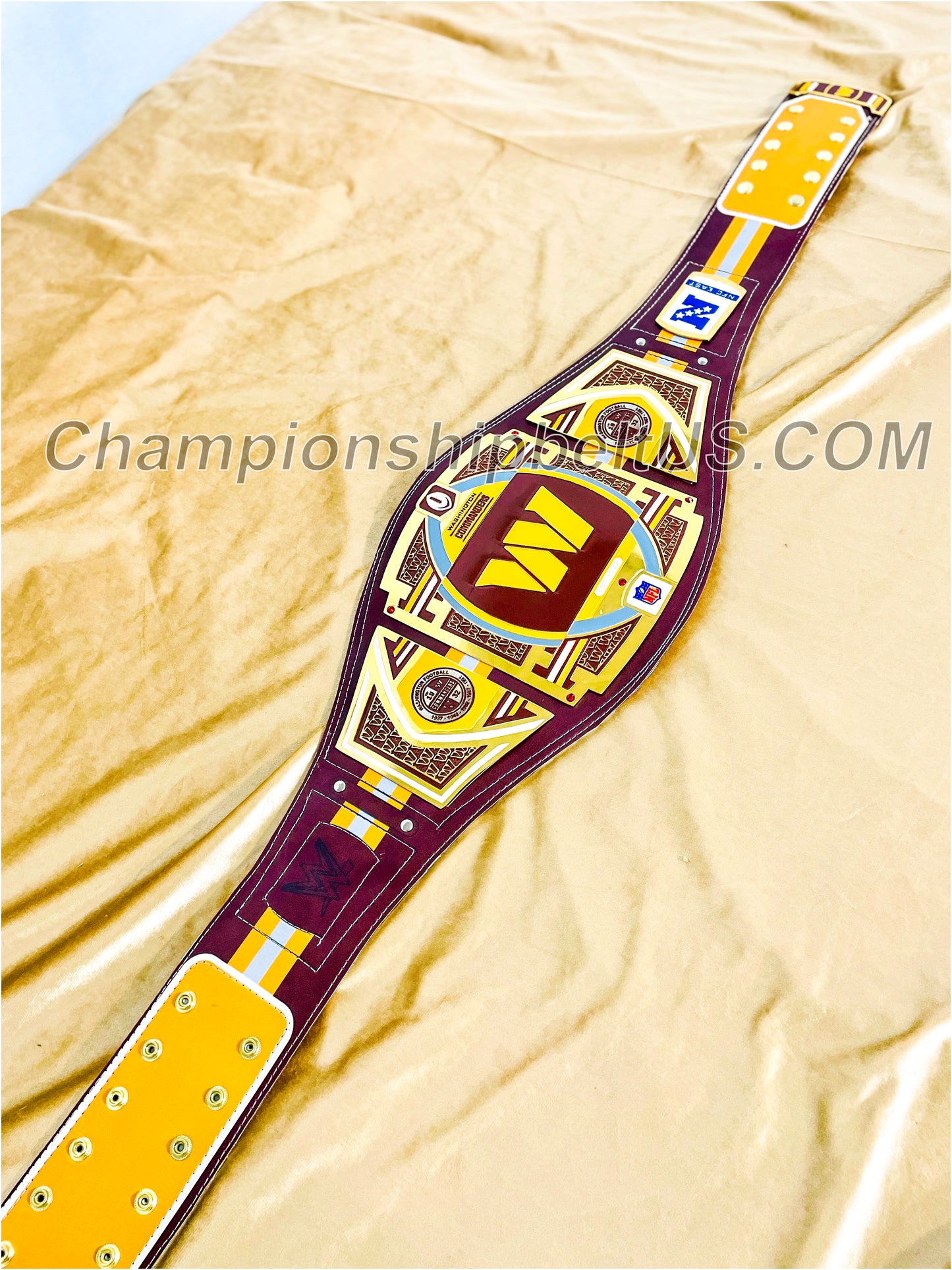 Washington Commanders Legacy Replica Wrestling Title Belt