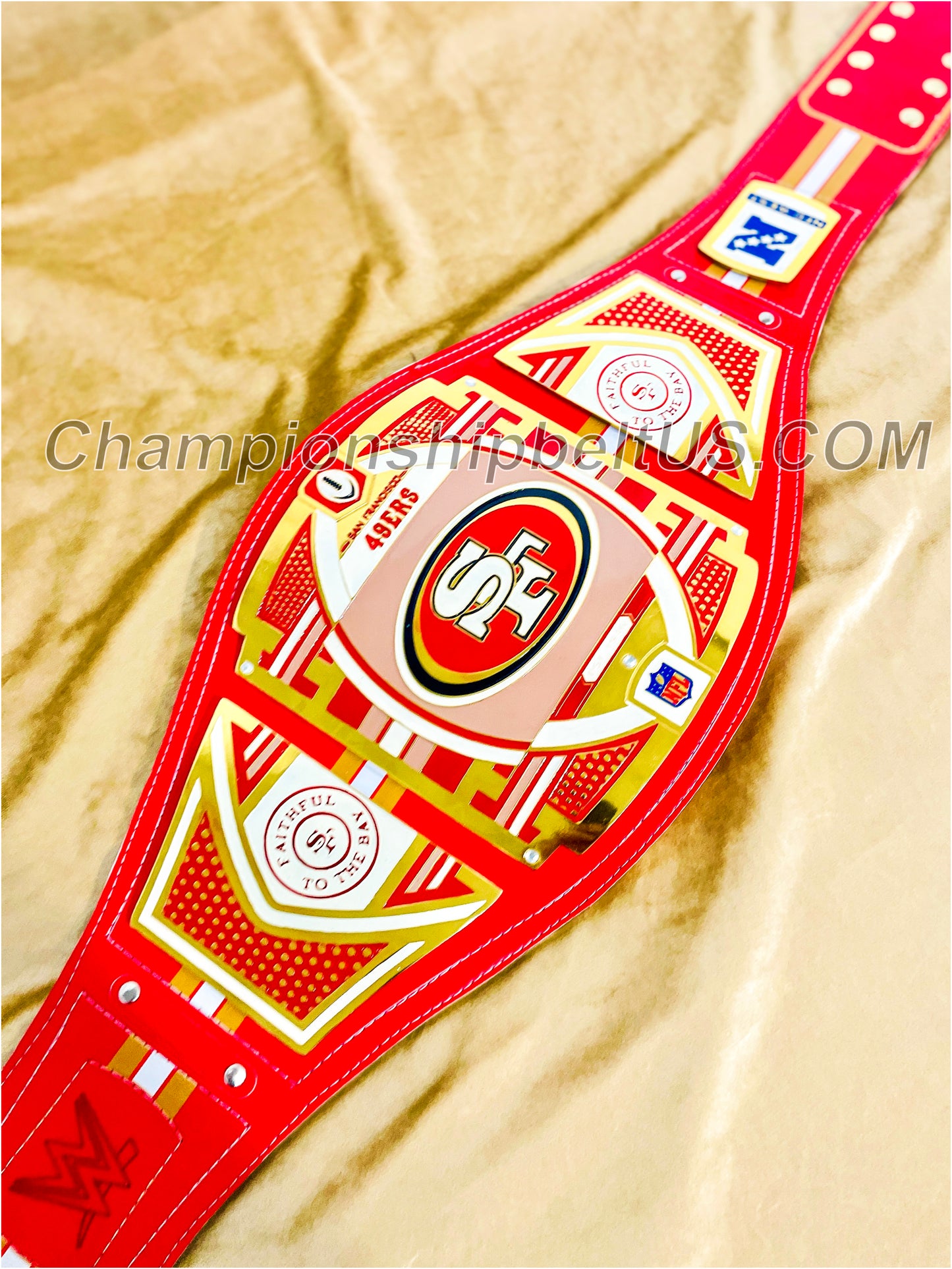 San Francisco 49ers Legacy Replica Wrestling Title Belt