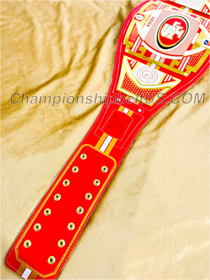 San Francisco 49ers Legacy Replica Wrestling Title Belt