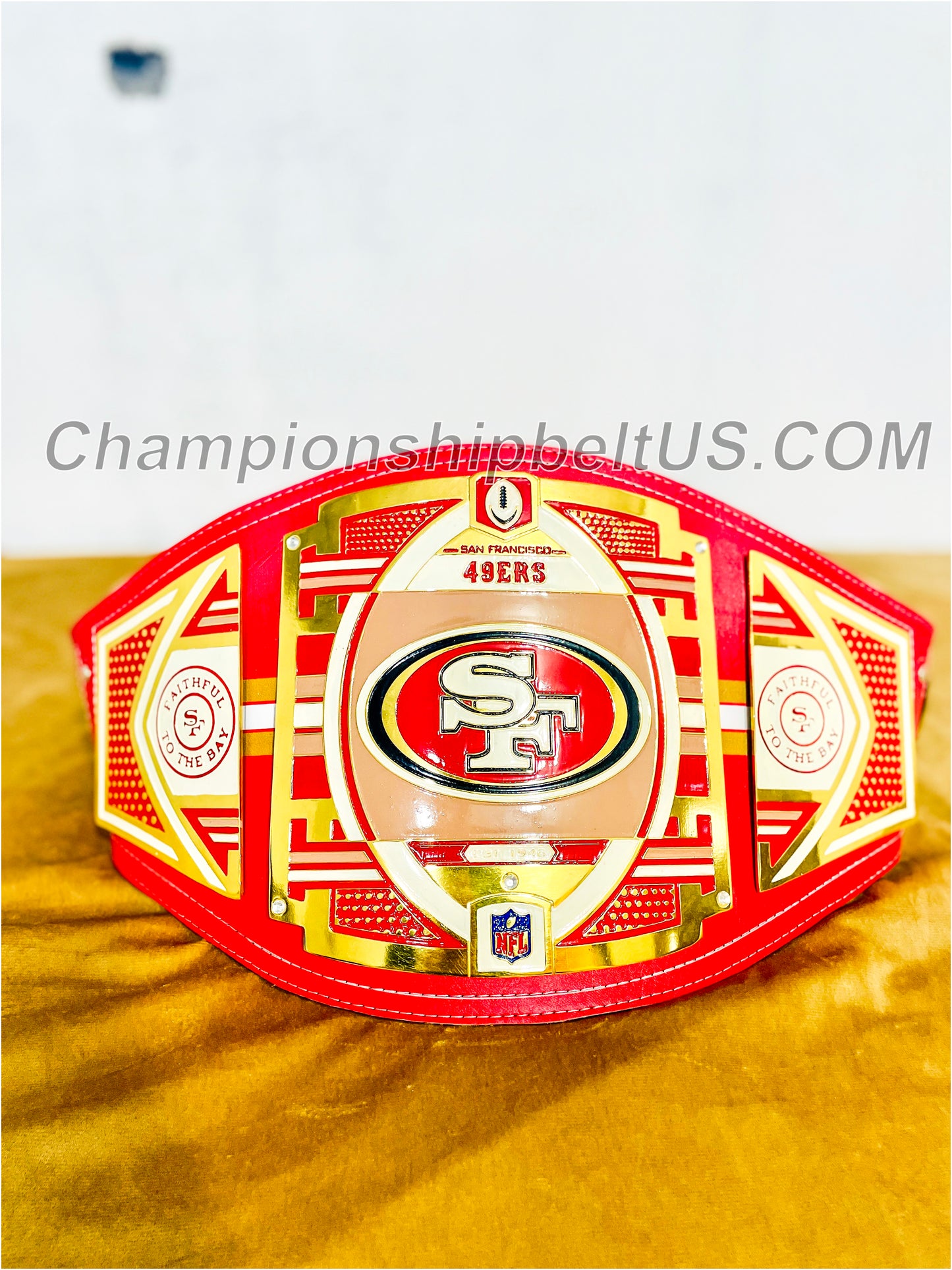 San Francisco 49ers Legacy Replica Wrestling Title Belt