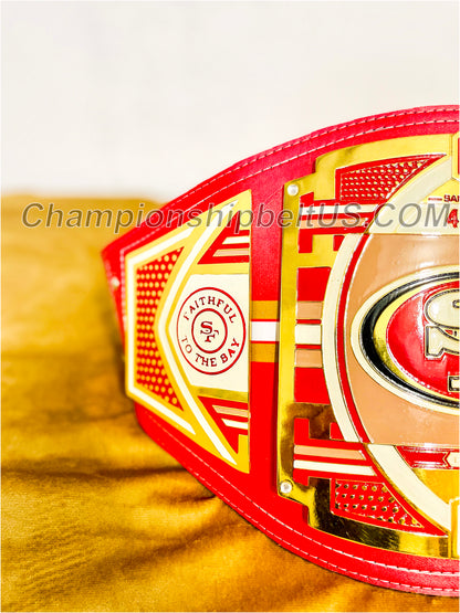 San Francisco 49ers Legacy Replica Wrestling Title Belt