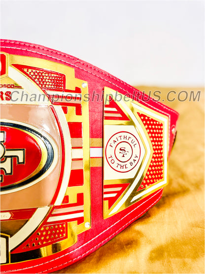 San Francisco 49ers Legacy Replica Wrestling Title Belt