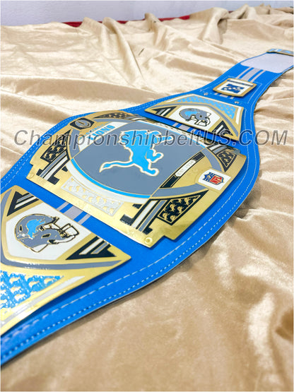 Detroit Lions Legacy Replica Wrestling Title Belt