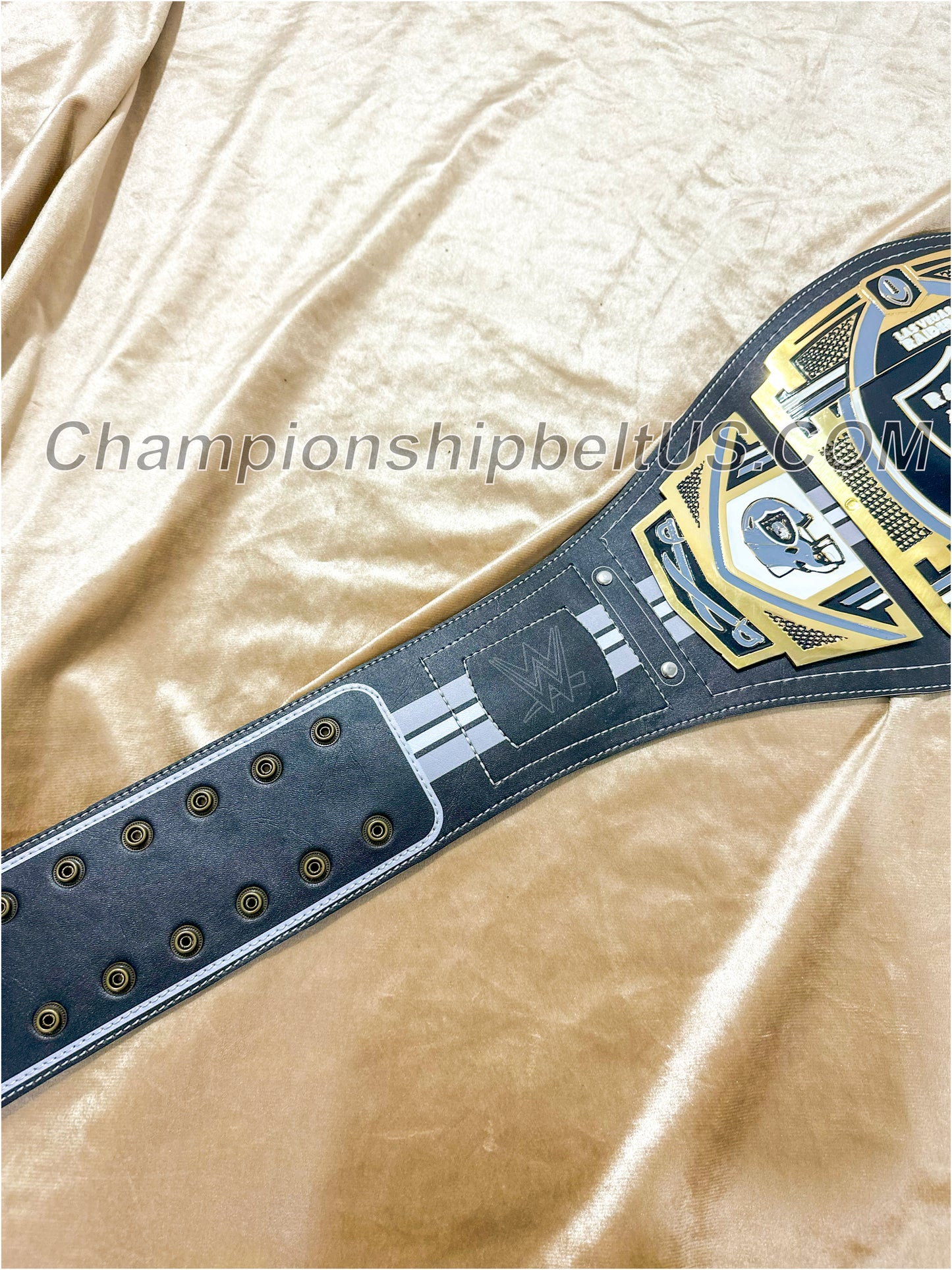 Las Vegas Raiders Legacy Replica Wrestling Title Belt