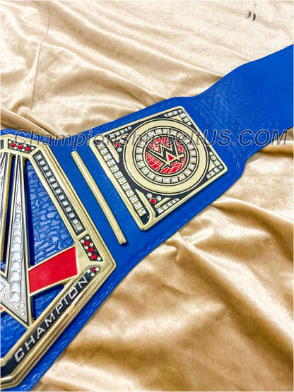 Universal Blue WWE Championship Replica Title Belt