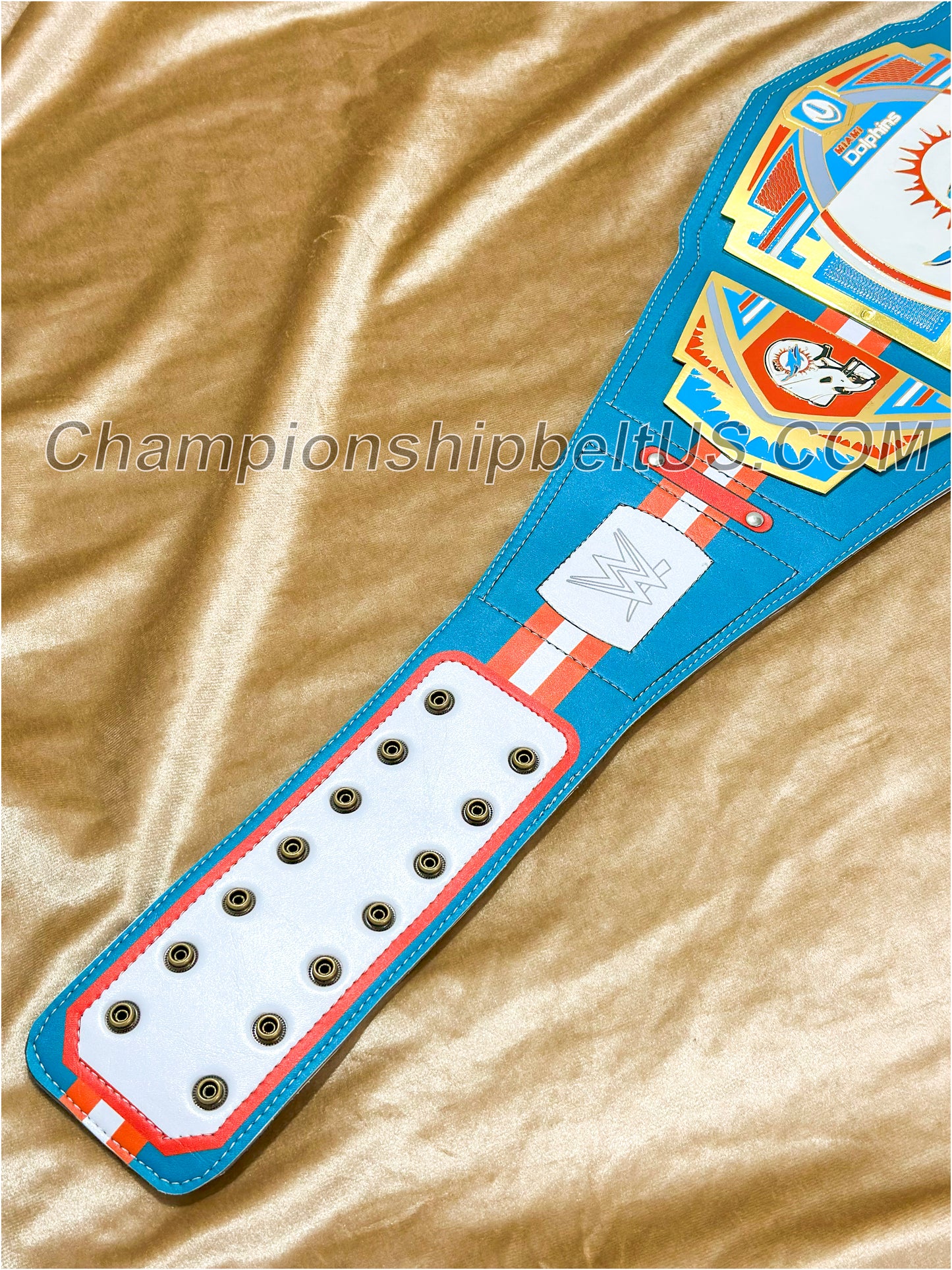 Miami Dolphins Legacy Replica Wrestling Title Belt