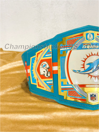 Miami Dolphins Legacy Replica Wrestling Title Belt