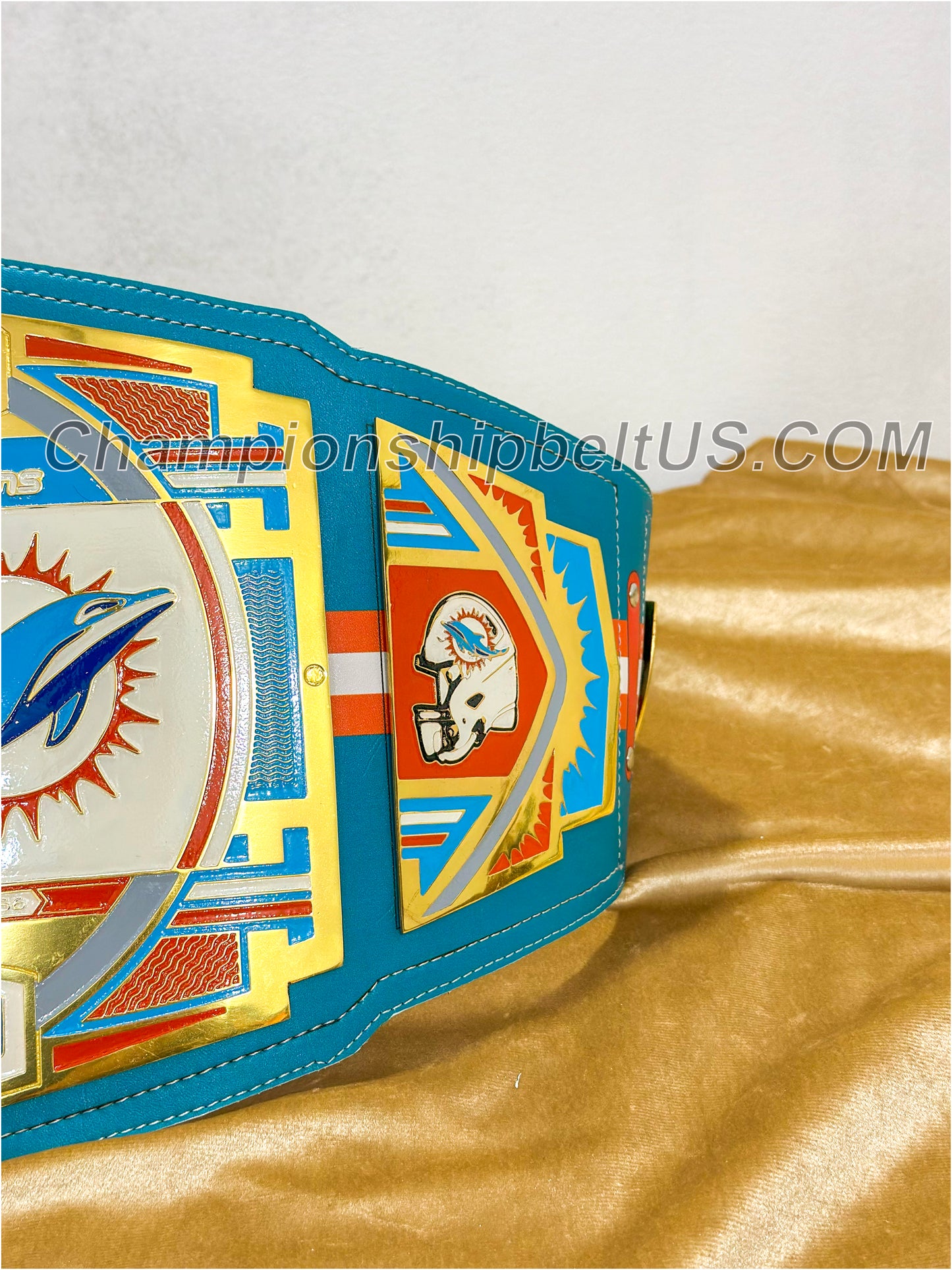 Miami Dolphins Legacy Replica Wrestling Title Belt